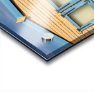 Three Blue Windows Acrylic print