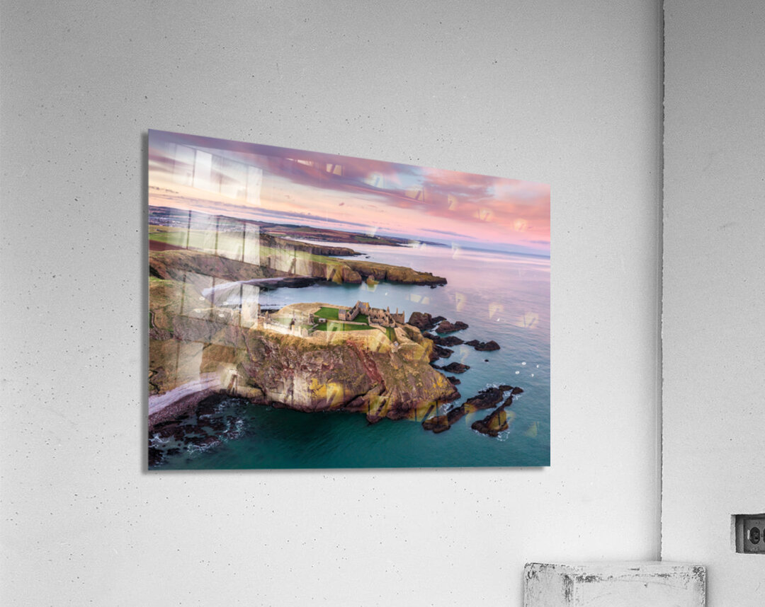 Dunnottar Castle Sunset Acrylic Print