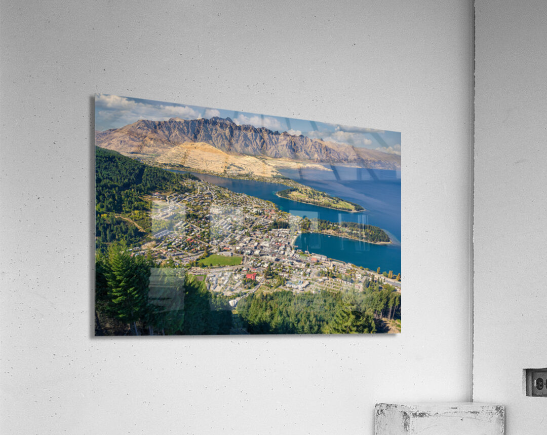 Queenstown Impression acrylique