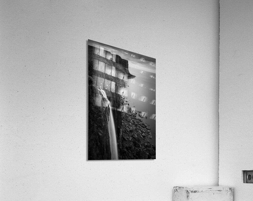 Kilt Rock Waterfall Acrylic Print