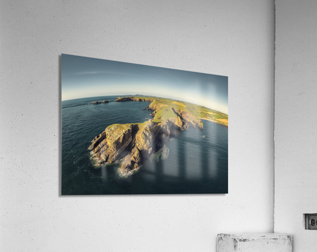 Abereiddi Tower Acrylic Print