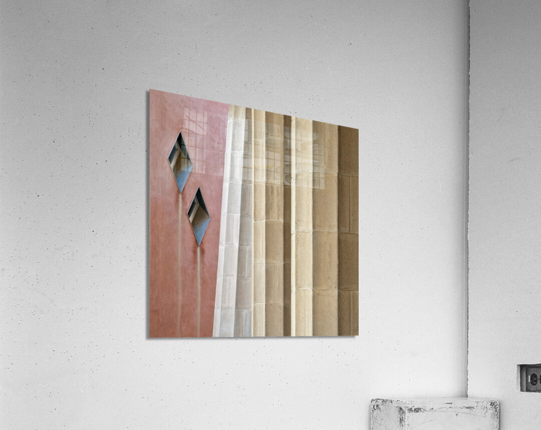 Park Guell Pillars Acrylic Print