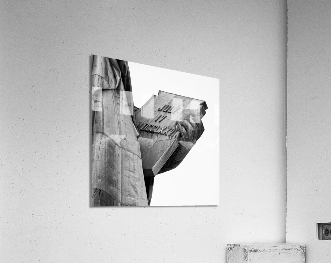 Statue of Liberty Tablet Acrylic Print