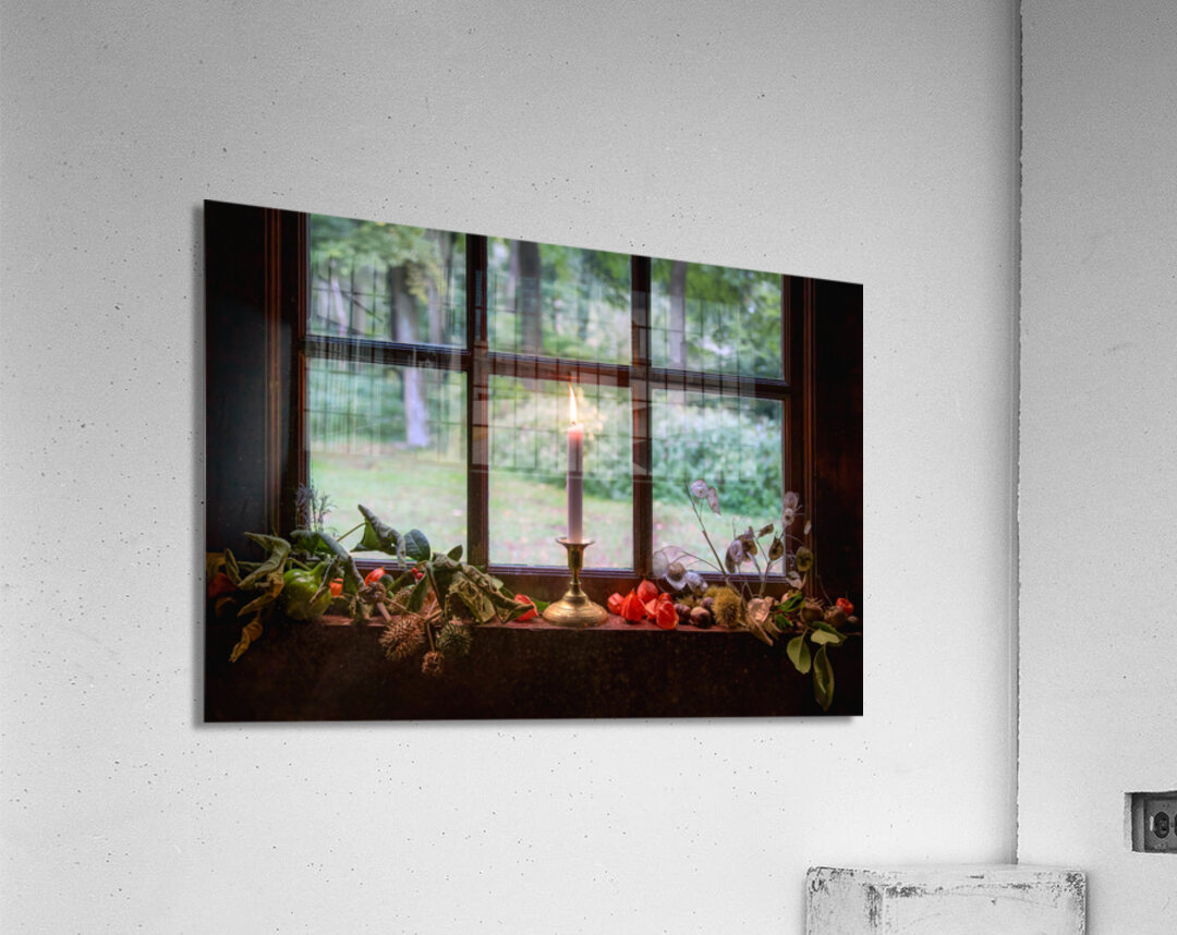 Farmhouse Candle Acrylic Print