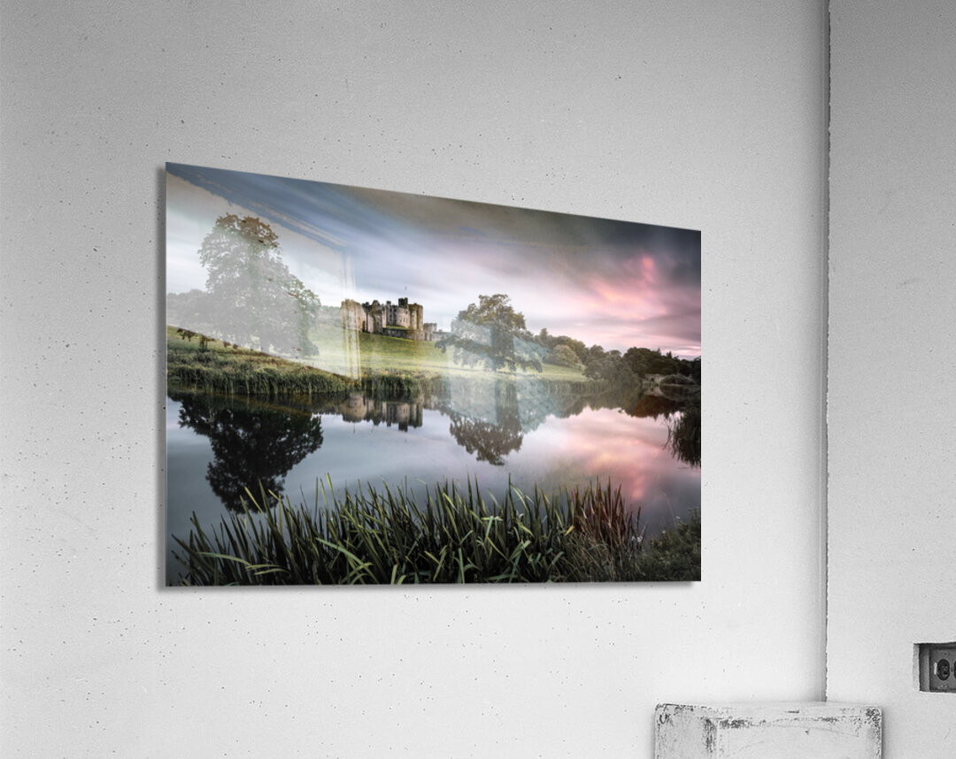 Alnwick Castle Sunset Acrylic Print