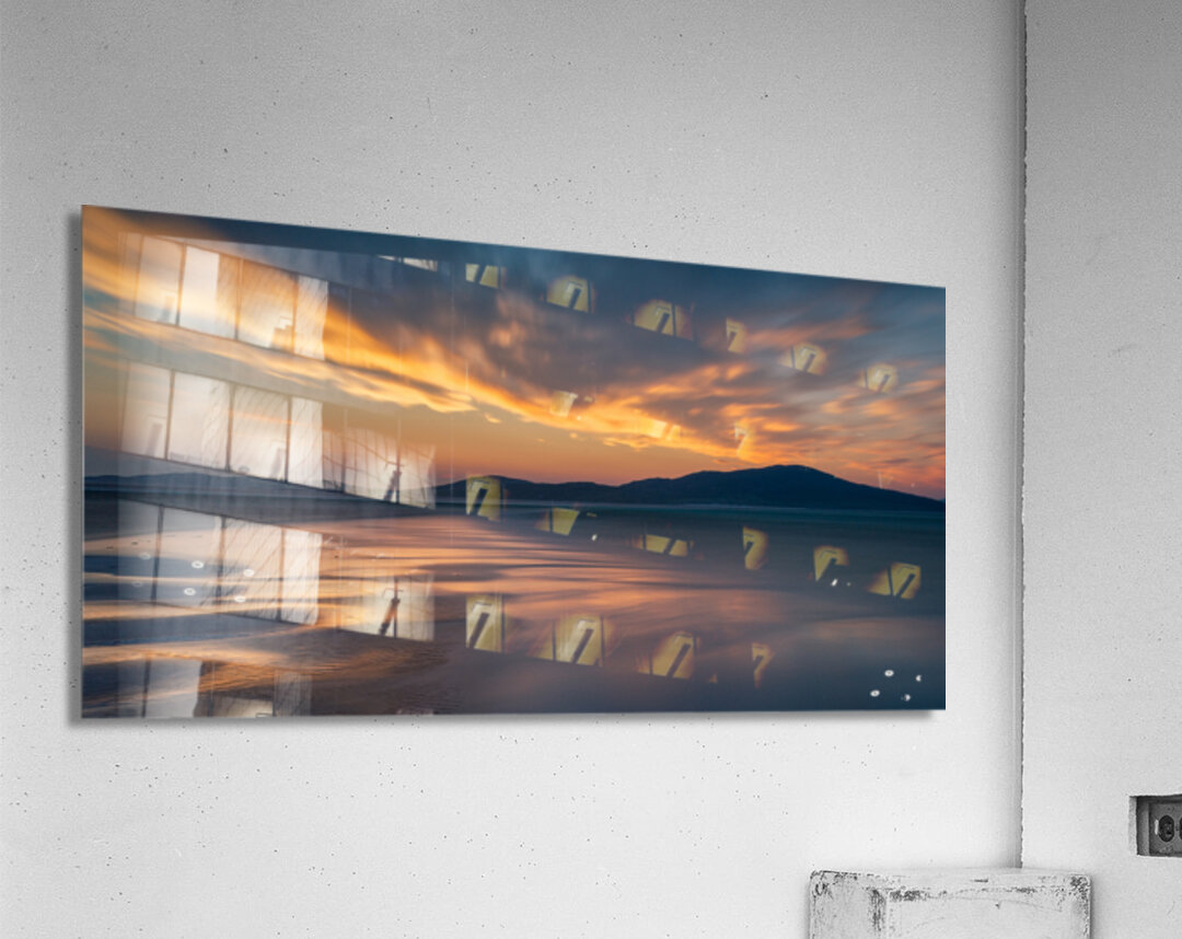 Seilebost Sunset II Acrylic Print