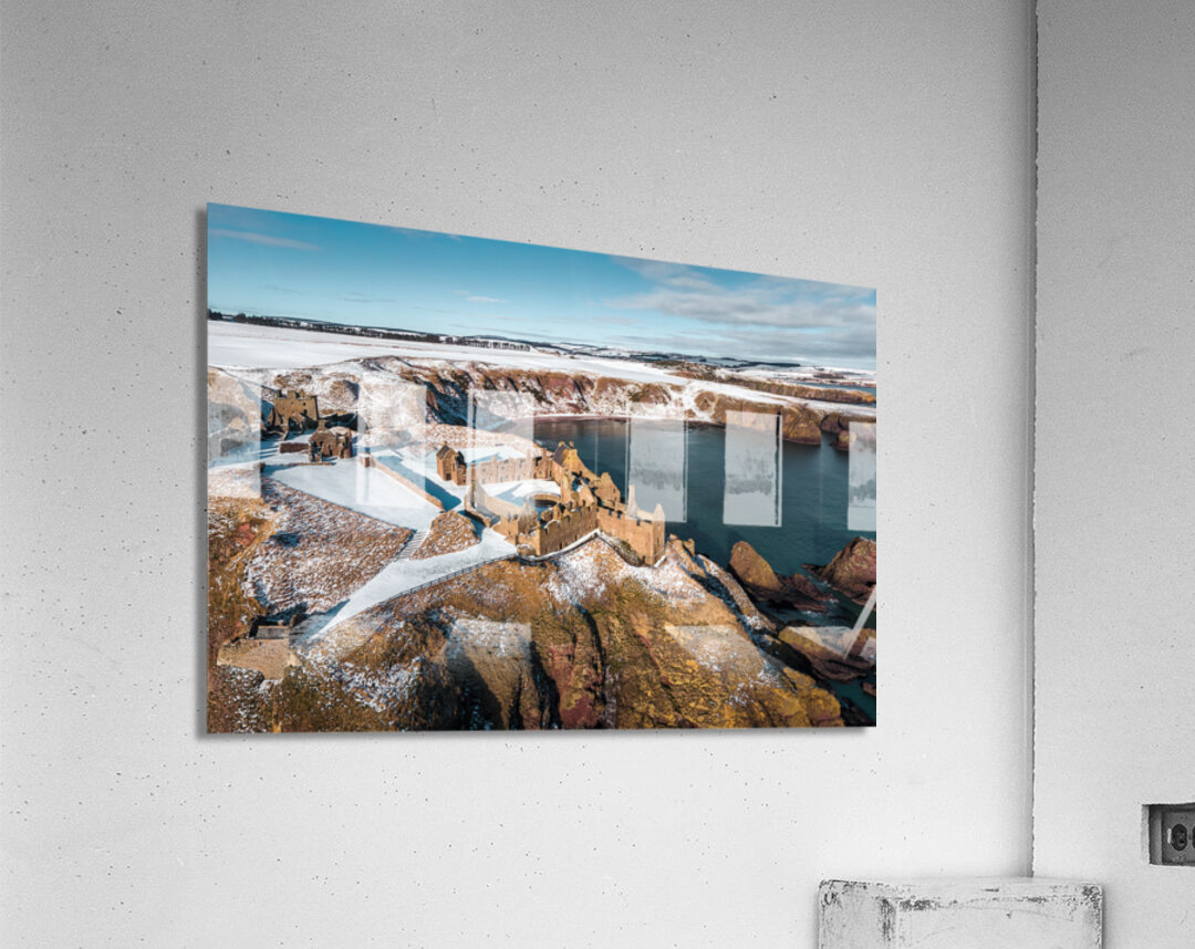 Dunnottar Winter View Acrylic Print