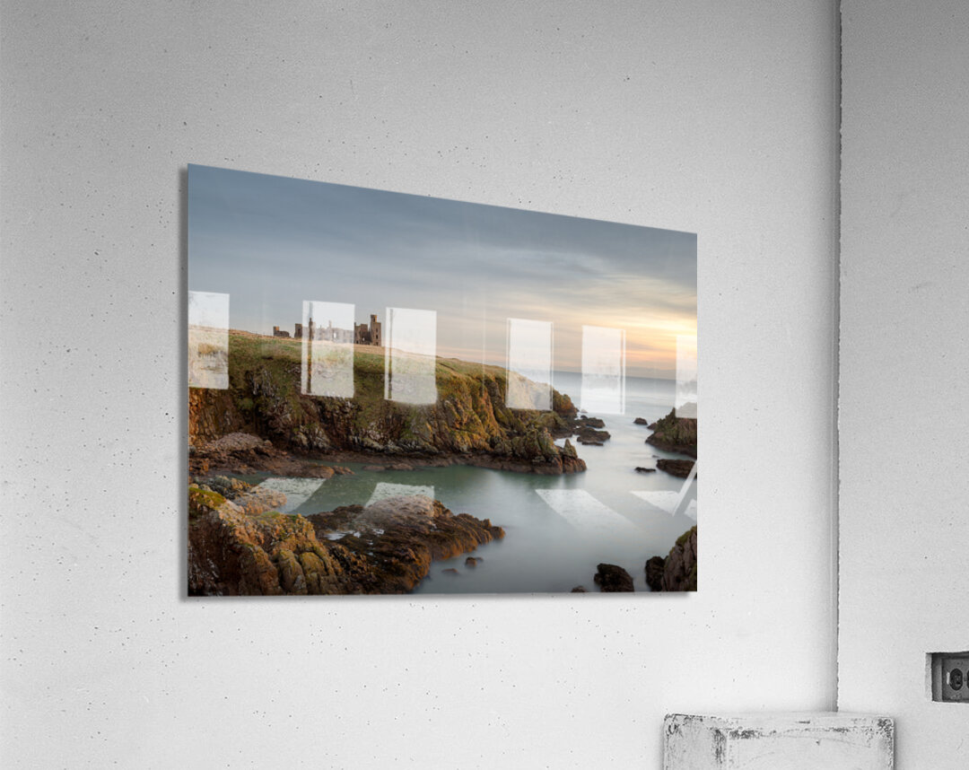 Slains Castle Sunrise Acrylic Print