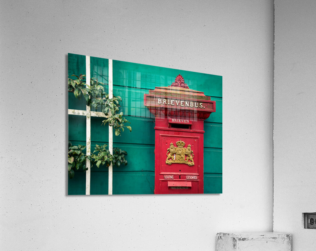 Old Dutch Postbox Acrylic Print