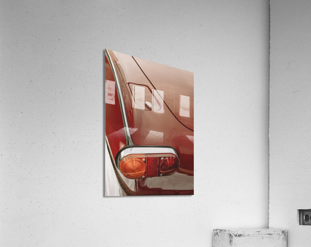 Volvo P1800 Tail Lights Acrylic Print