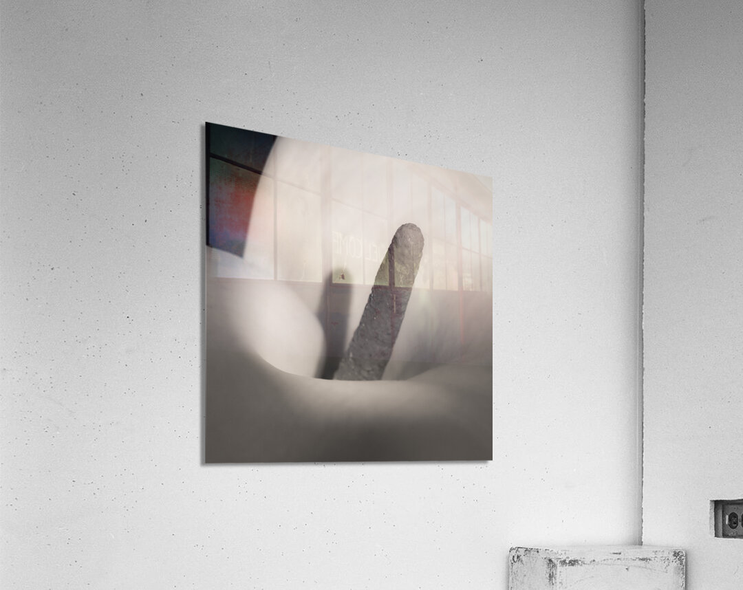 White Calla Lily Impression acrylique