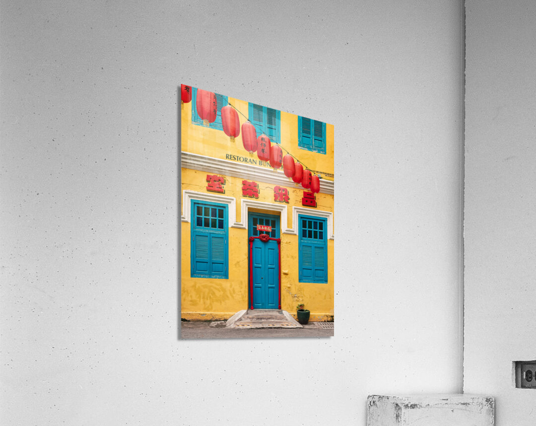 Colourful Restaurant Acrylic Print