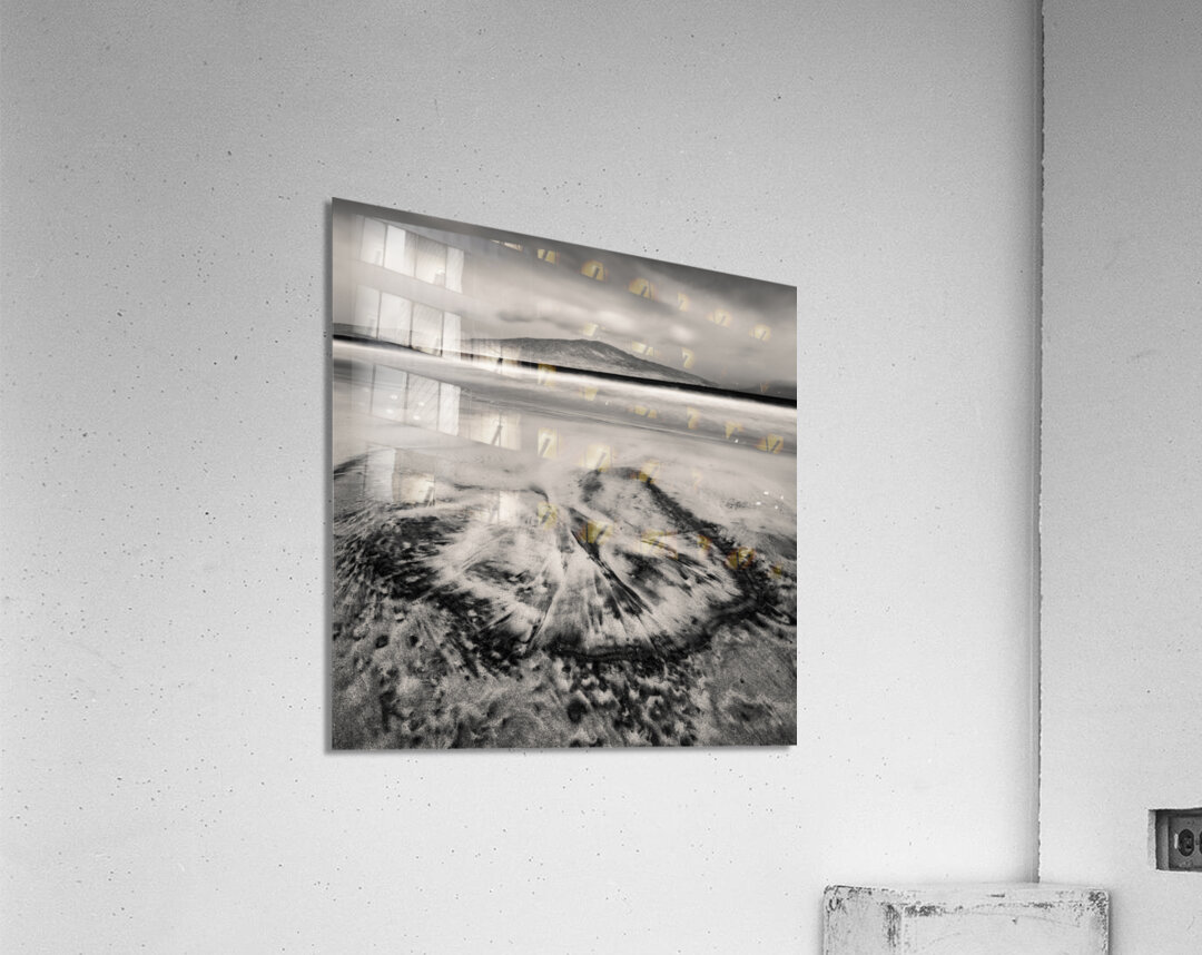 Luskentyre Beach Patterns Acrylic Print