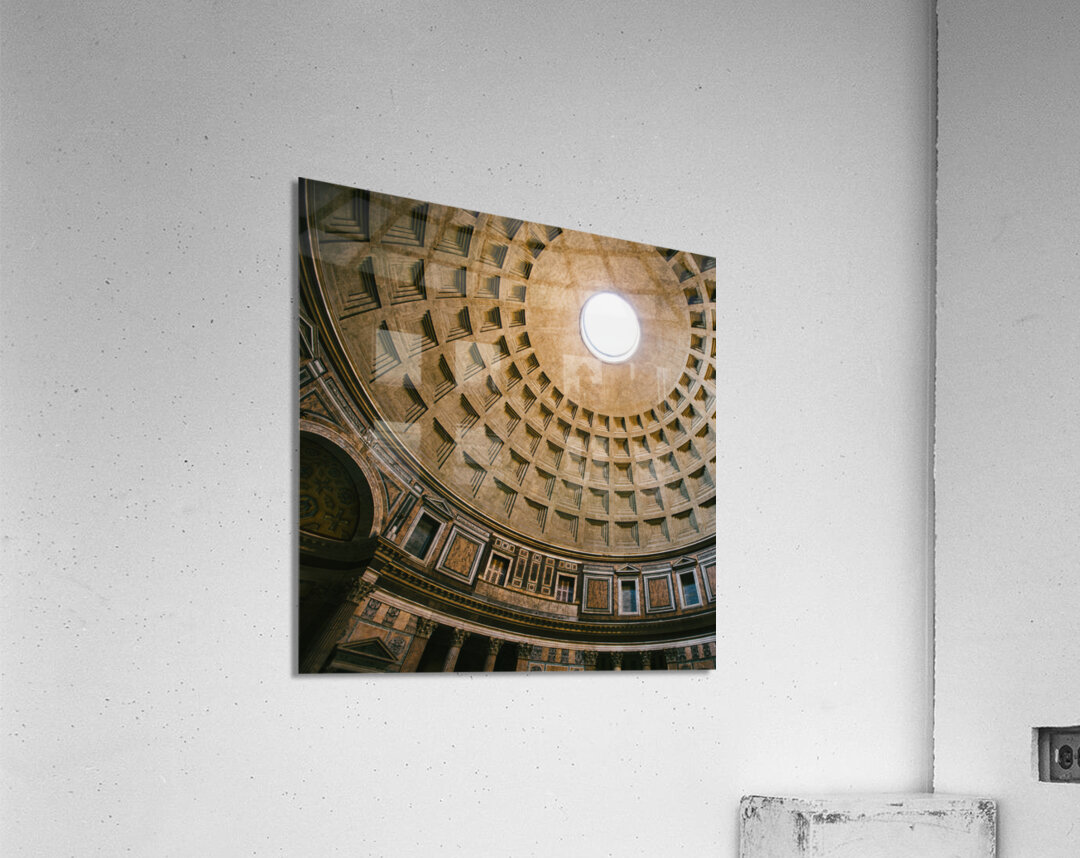 Pantheon Dome Oculus Acrylic Print