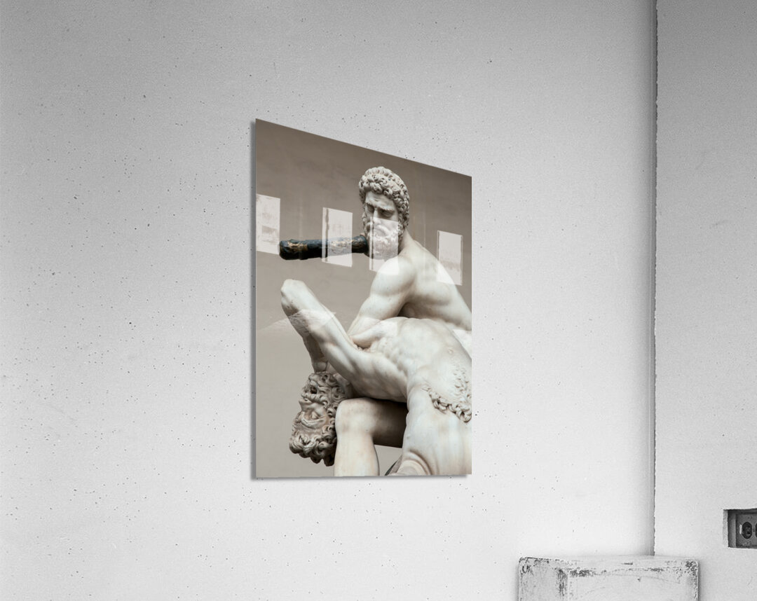 Hercules and the Centaur Nessus Acrylic Print