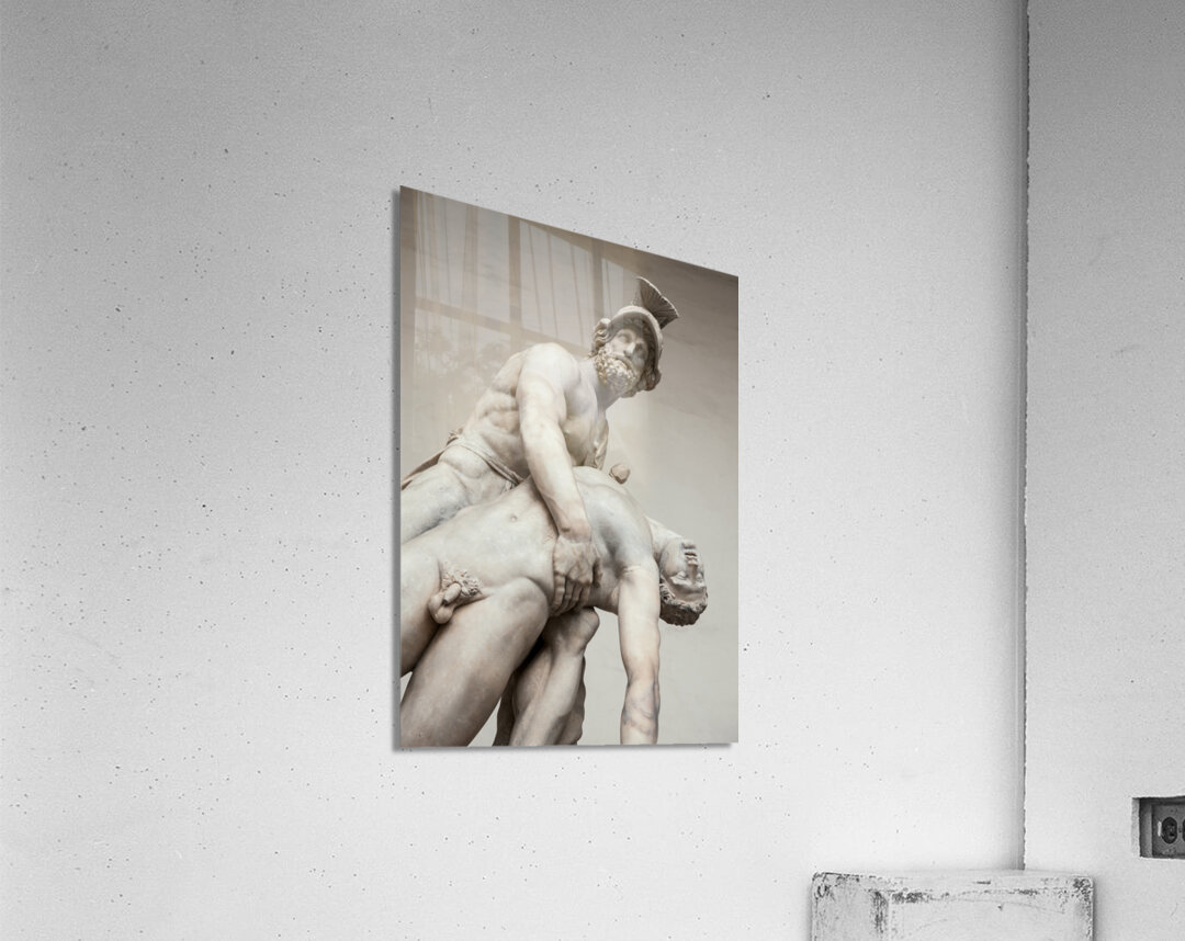 Menelaus Supporting the Body of Patroclus Acrylic Print