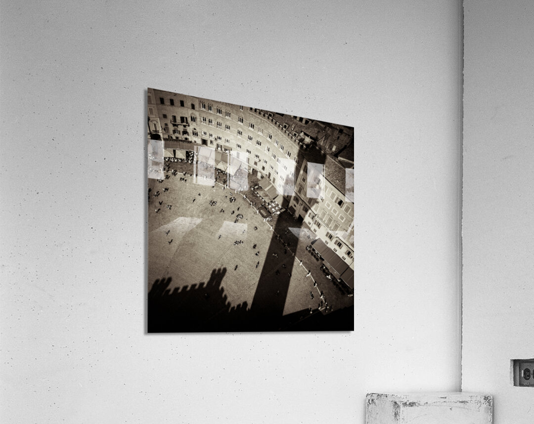 Siena from Above Acrylic Print