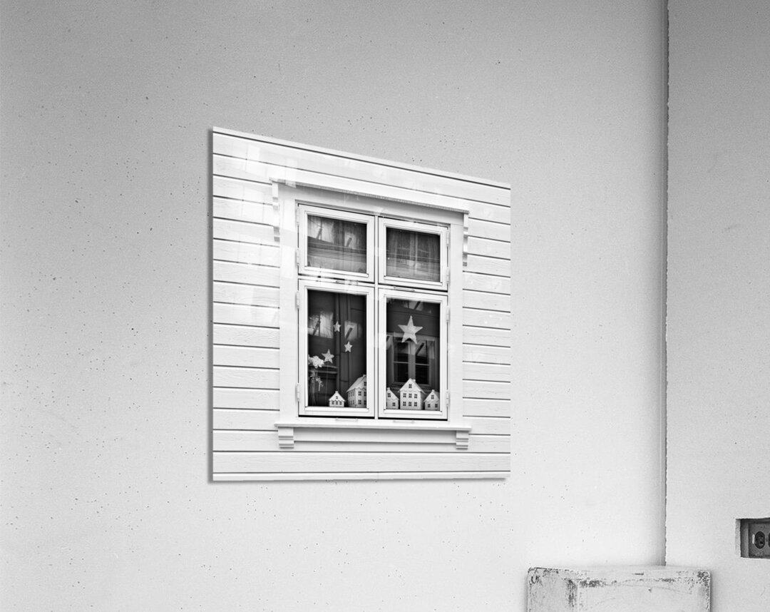 Houses and Windows Acrylic Print