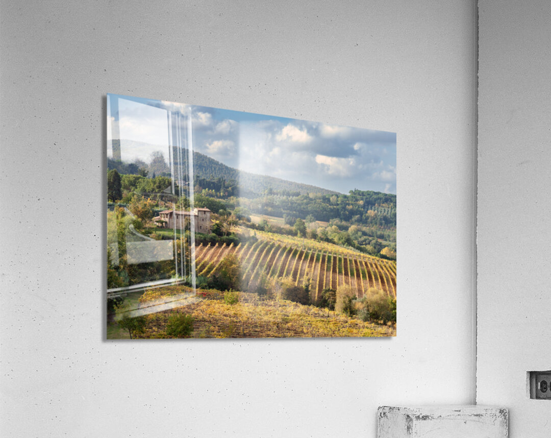 Tuscan Valley Acrylic Print