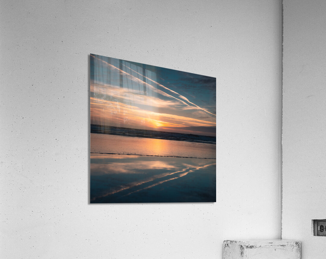 Traigh Shiar Sunset Acrylic Print