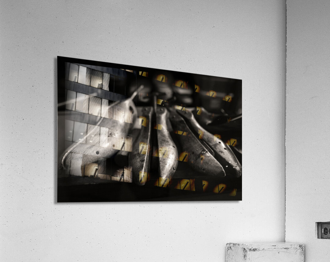 Vintage Shoe Lasts Acrylic Print