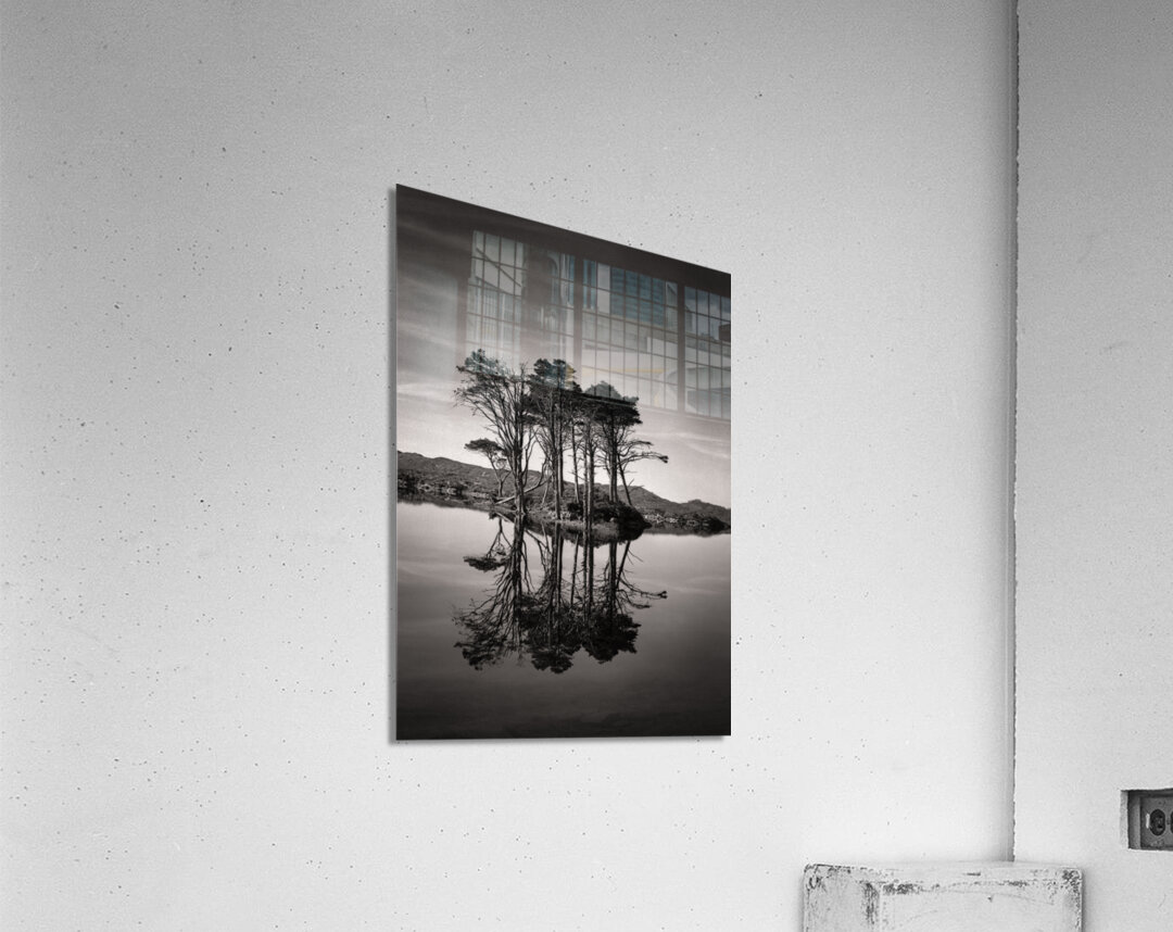 Loch Assynt Reflection II Impression acrylique