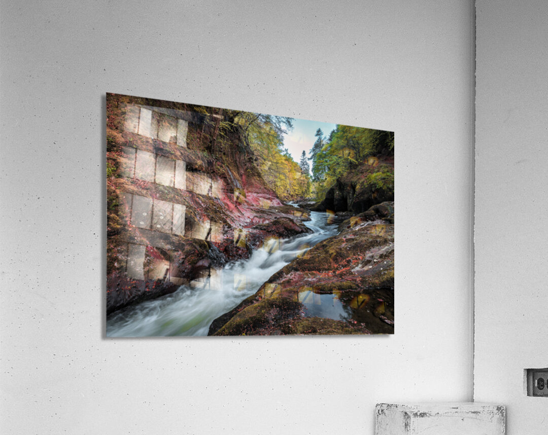 River North Esk Acrylic Print