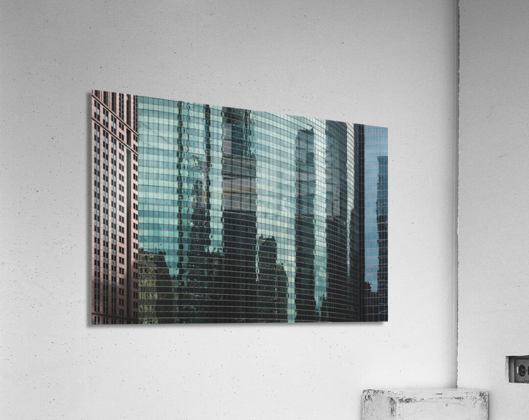 Pastel City Acrylic Print