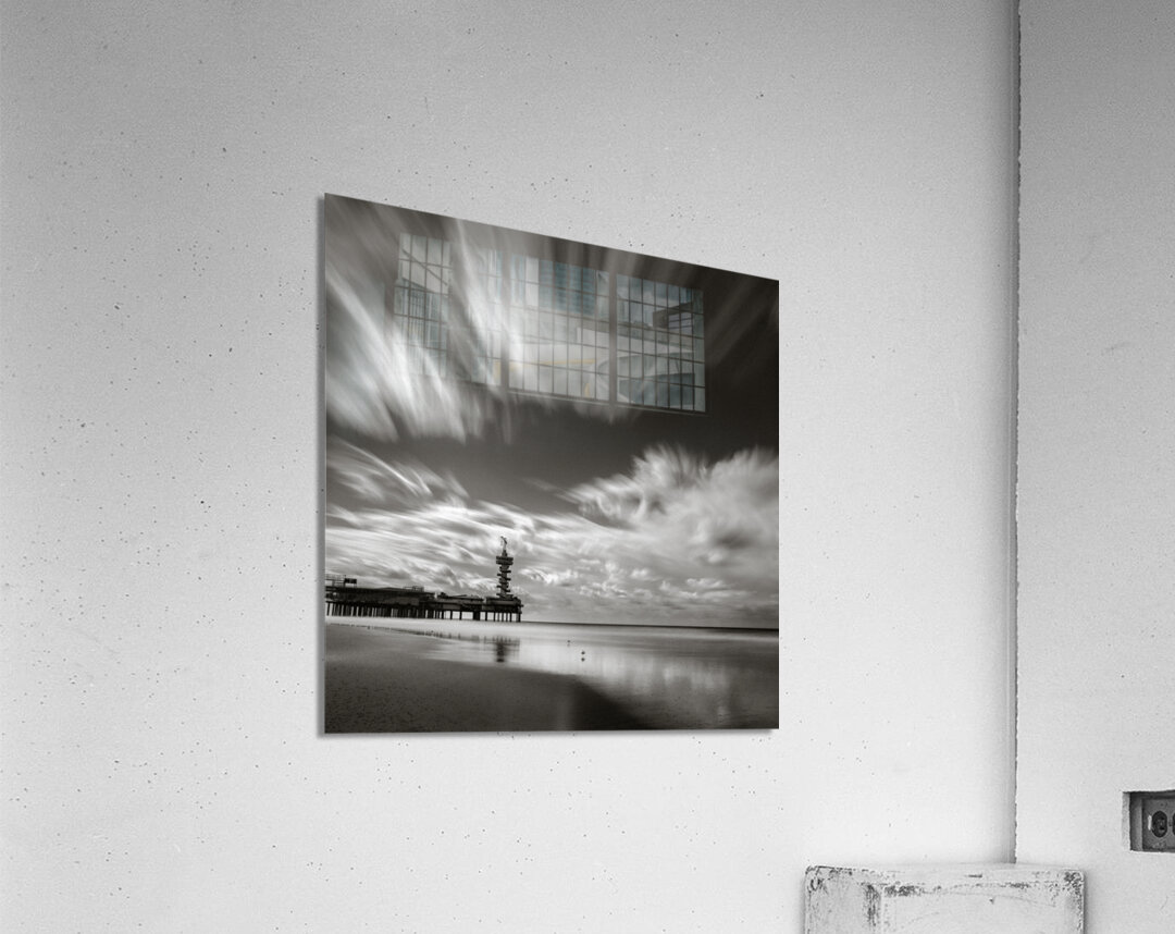 Pier End Acrylic Print