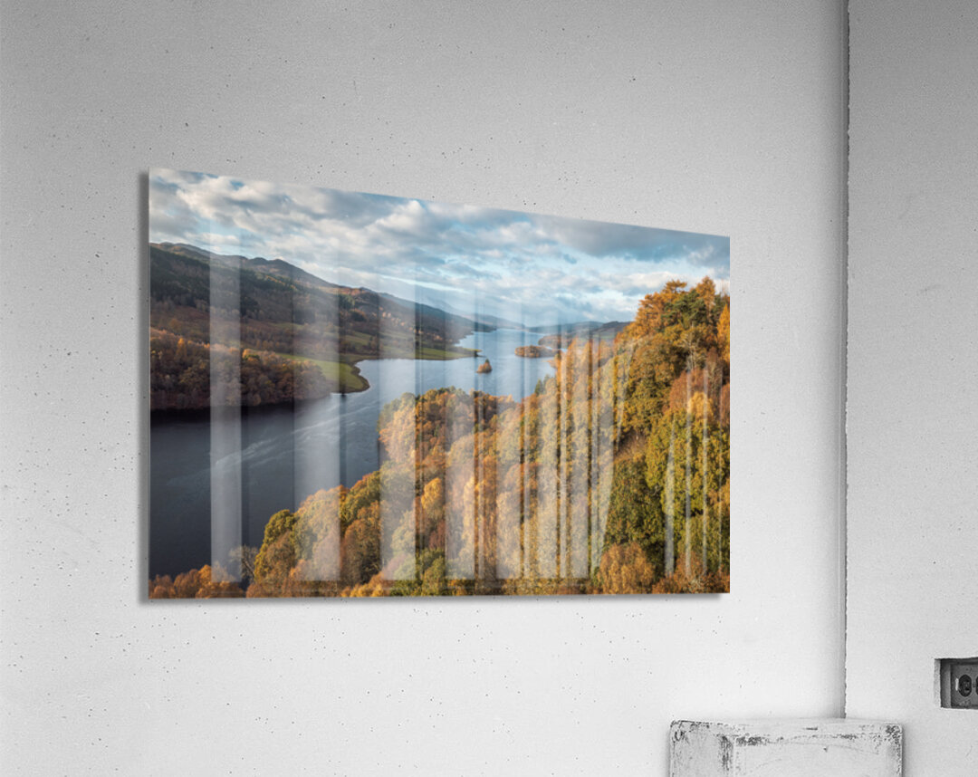 Loch Tummel Tranquility Acrylic Print
