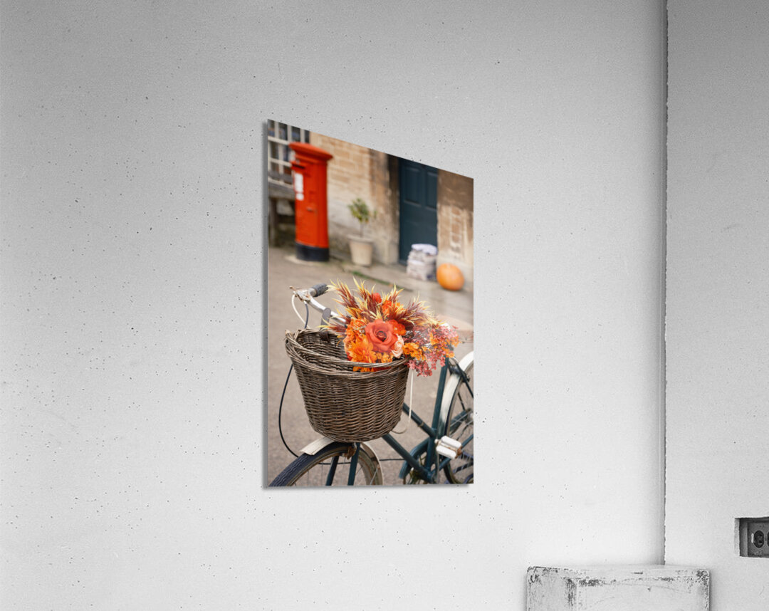 Lacock Bicycle Acrylic Print