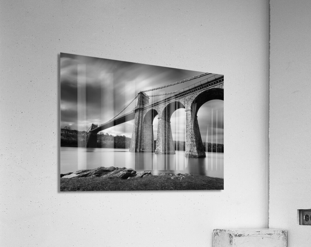 Menai Suspension Bridge Acrylic Print