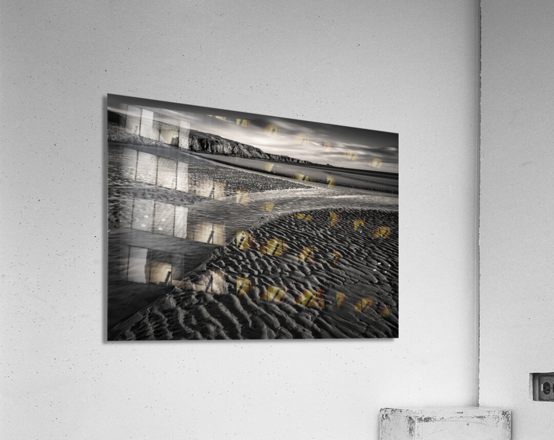 Beach Textures Acrylic Print