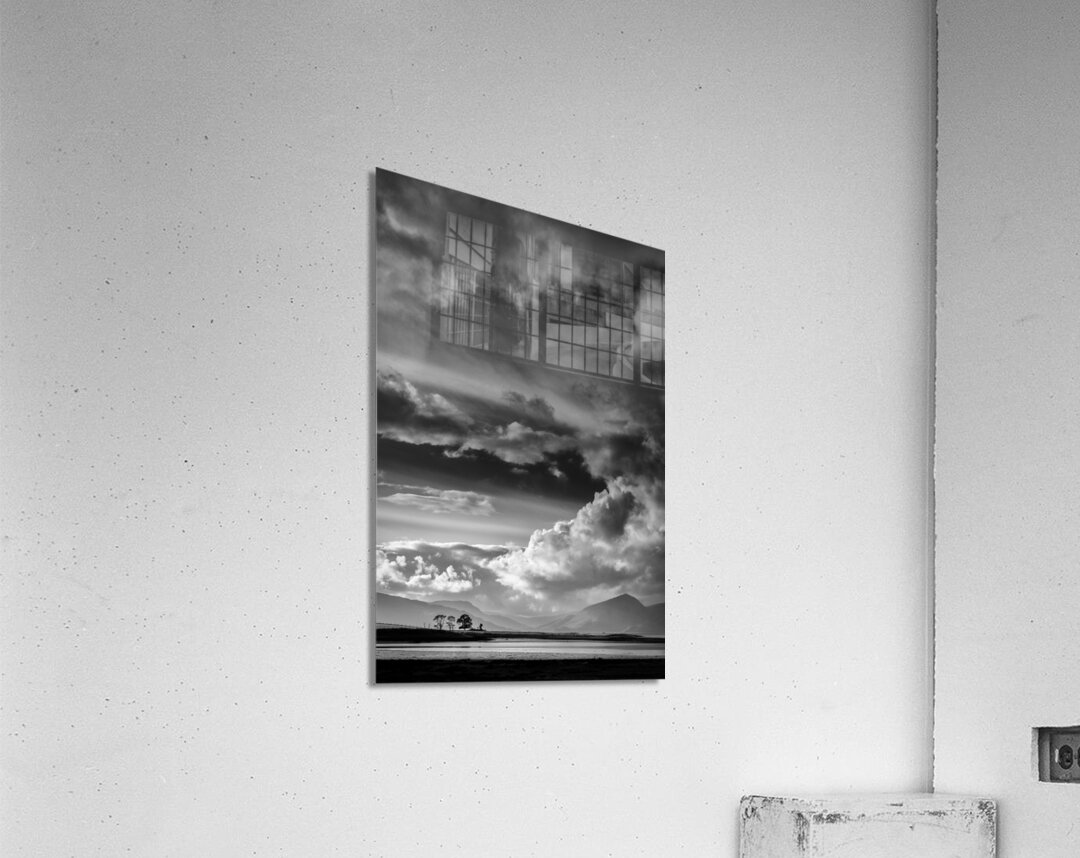 Clouds over Loch Laich Acrylic Print