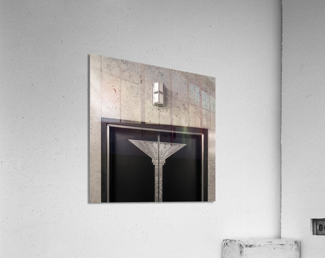 Board of Trade Elevator Impression acrylique