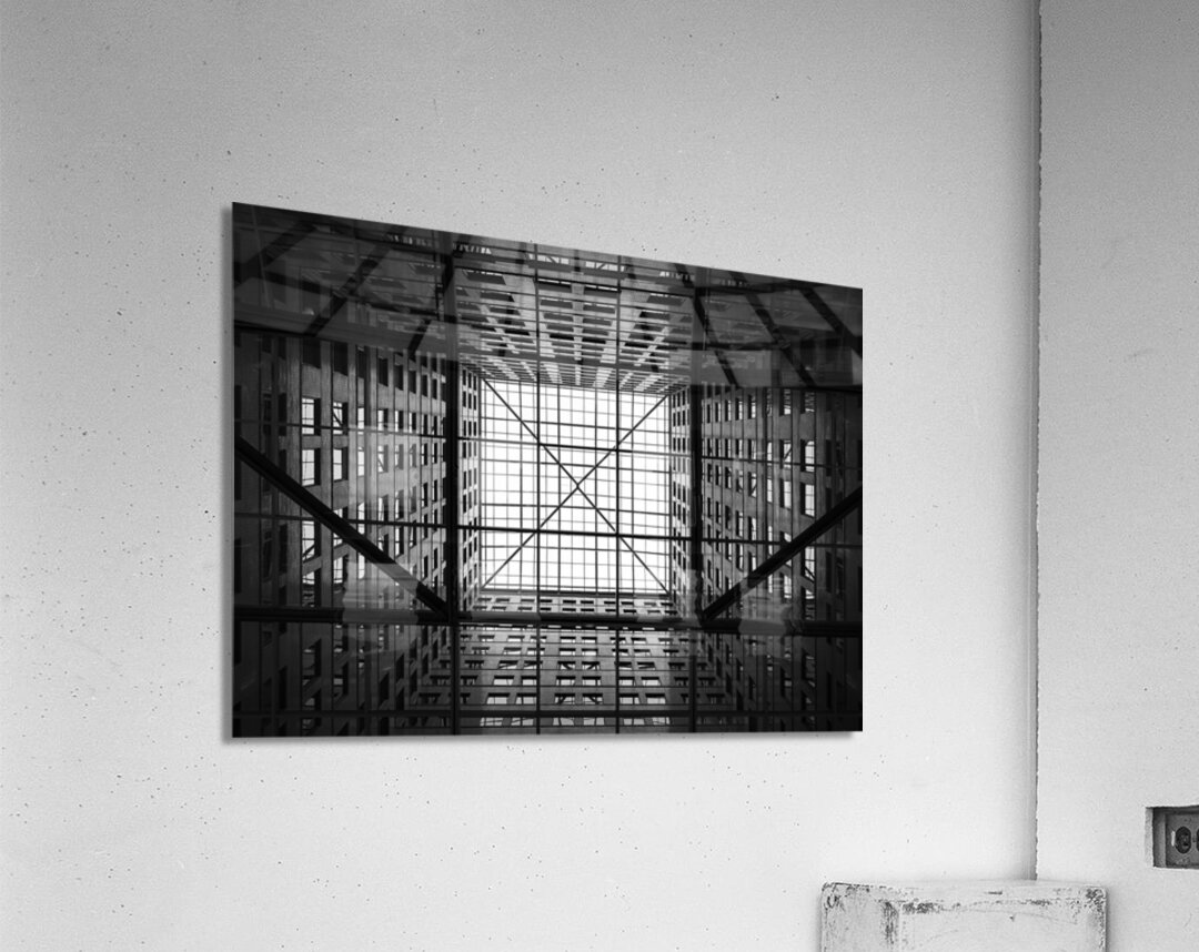 Tunnel of Windows Acrylic Print