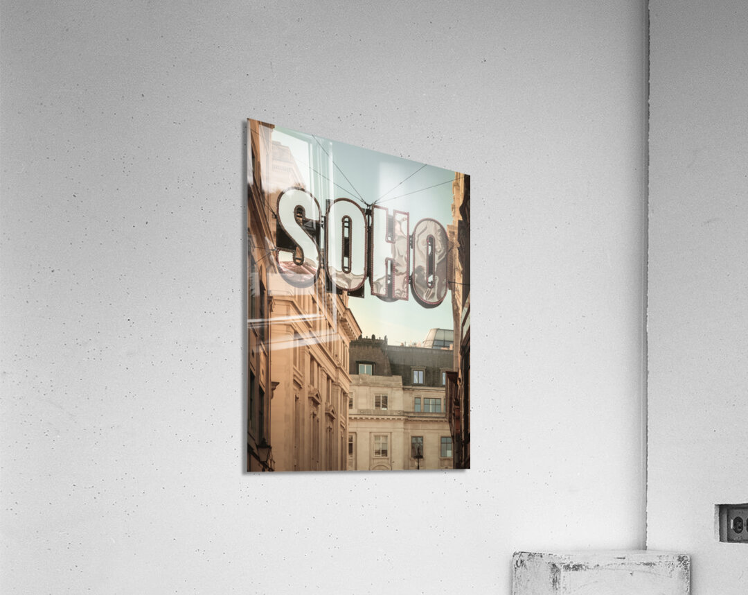 Soho Sign Impression acrylique