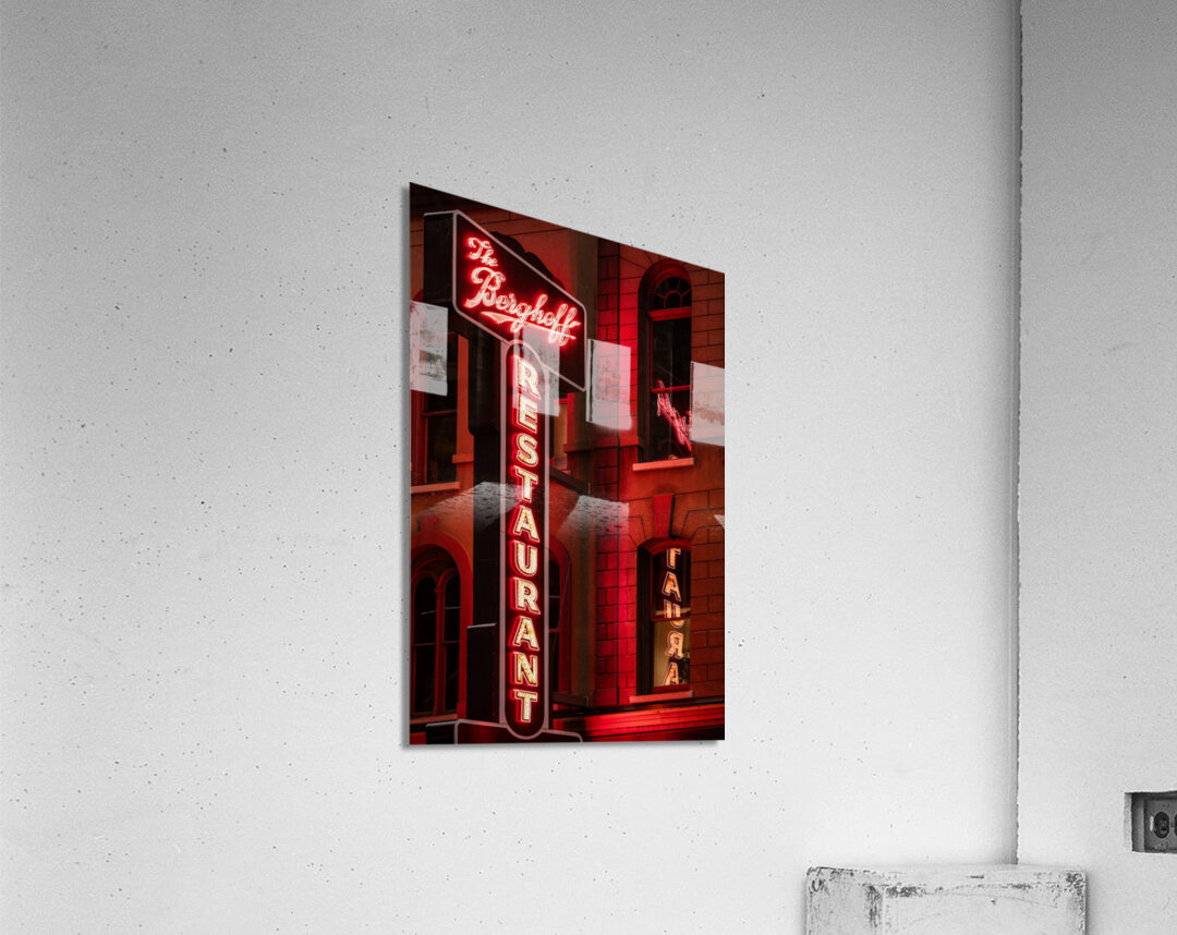 The Berghoff Restaurant Sign Acrylic Print