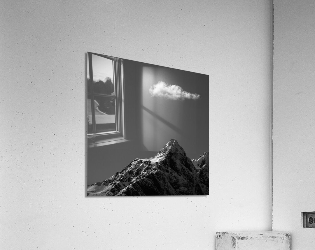 Lofoten Peak Impression acrylique