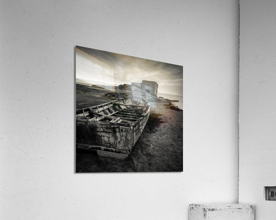 Boddin Point Wreck Acrylic Print