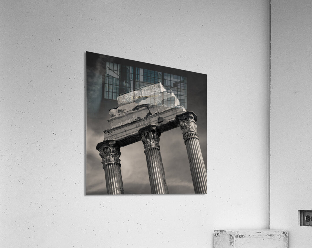 Roman Forum Pillars Acrylic Print