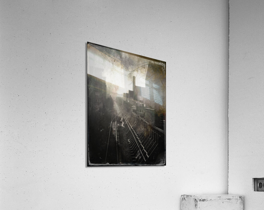 Old Railway Line Impression acrylique