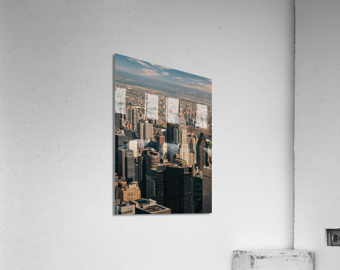 Chrysler Building and East Midtown Acrylic Print