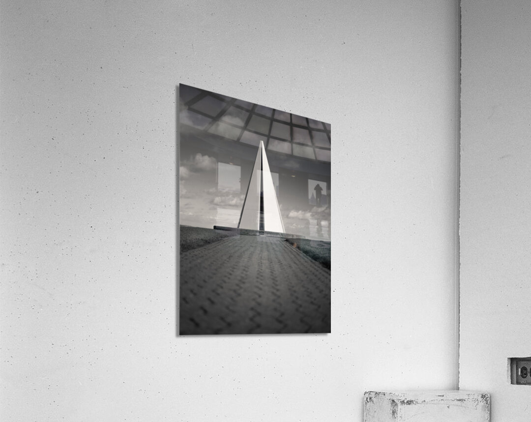 Light Pyramid Acrylic Print