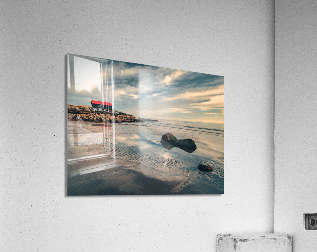 Dunaverty Beach and Lifeboat Station Acrylic Print