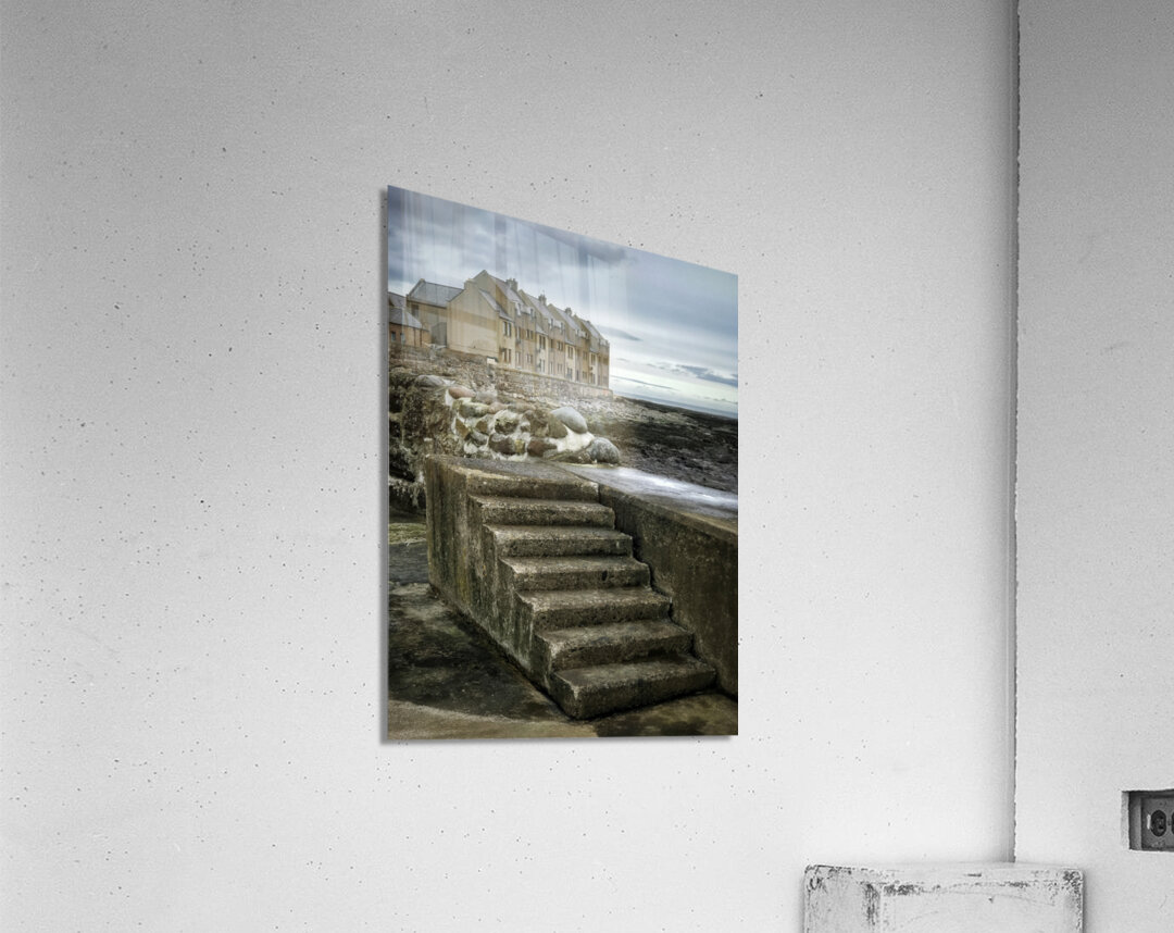 Gourdon Seafront Acrylic Print