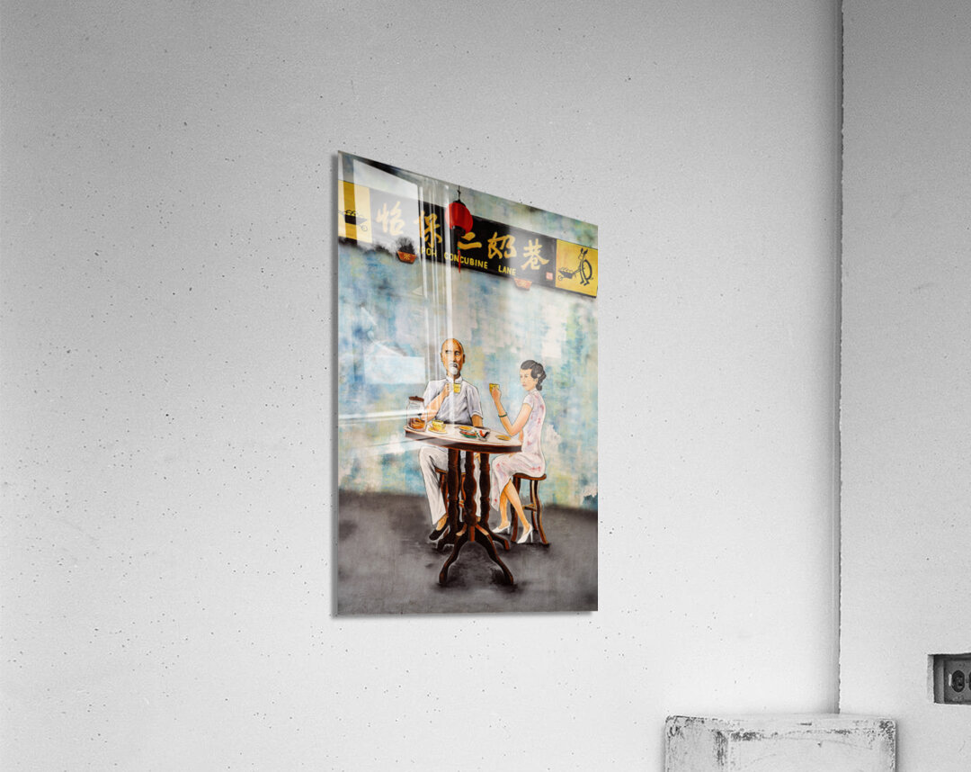 Concubine Lane Mural Impression acrylique