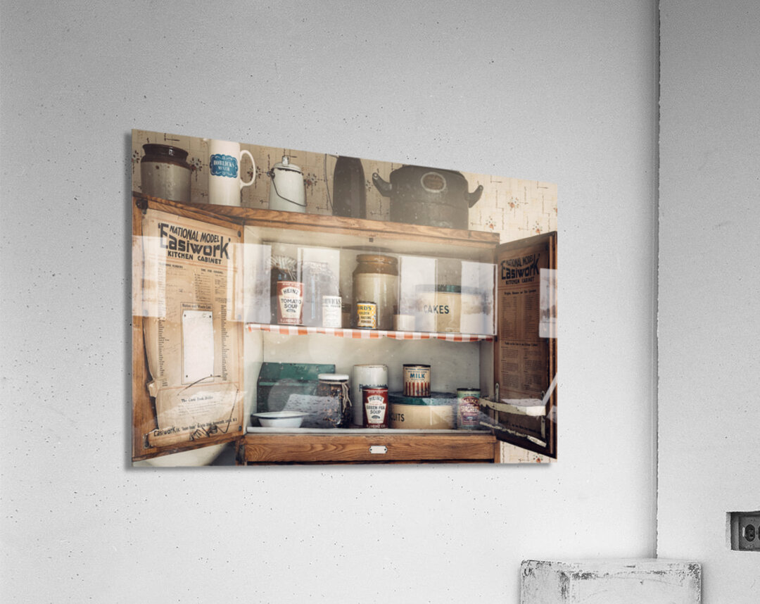 Vintage Kitchen Cupboard Acrylic Print
