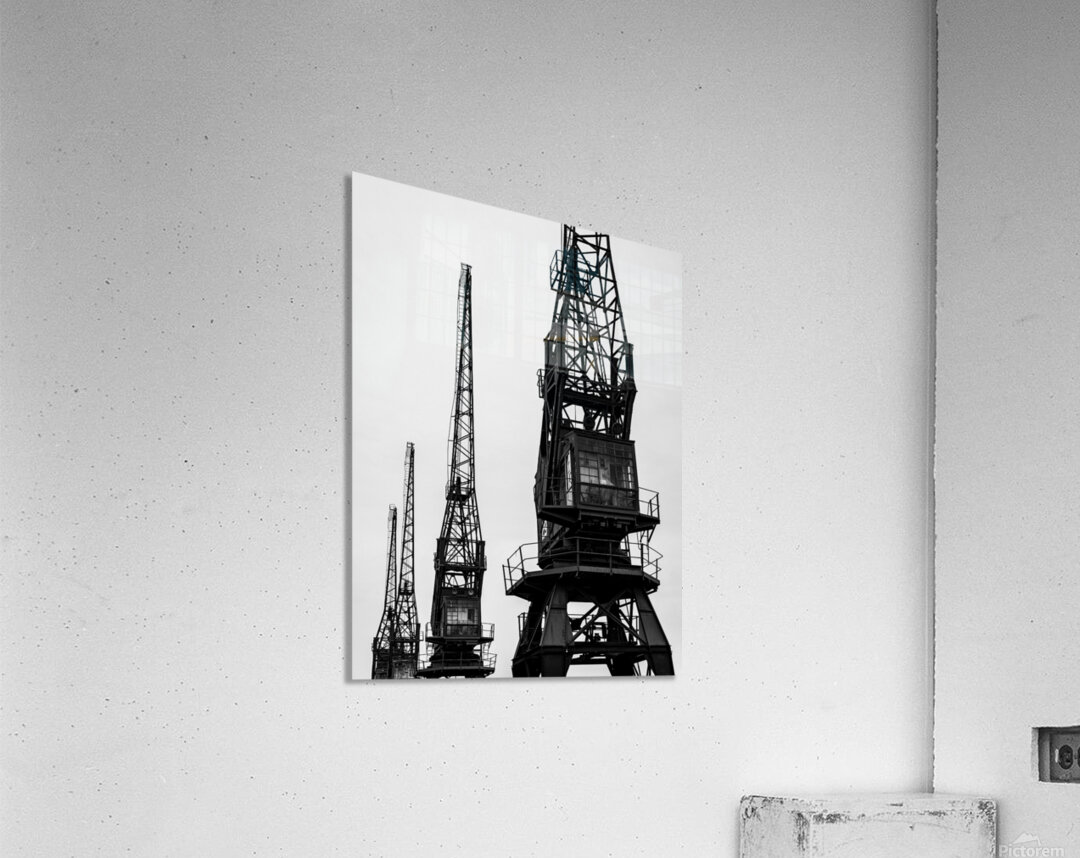 Bristol Cargo Cranes Acrylic Print