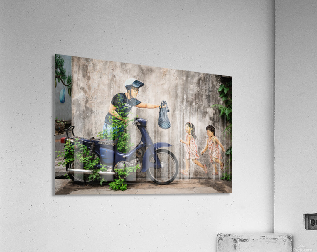 Fast Food Delivery in Ipoh Acrylic Print